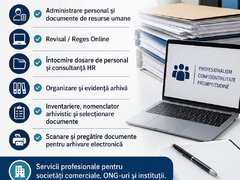 Ofer servicii complete de Resurse Umane si arhivistica